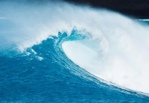 Blue ocean wave Stock-Fotos