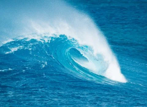 Blue ocean wave Stock-Fotos