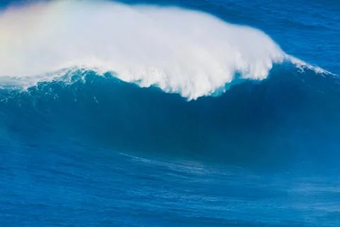 Blue ocean wave Stock Photos