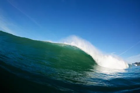 Blue ocean wave Stock-Fotos