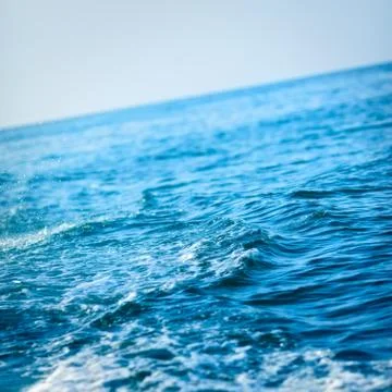 Blue ocean wave Foto stock