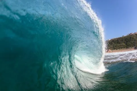 Blue ocean wave Stock-Fotos