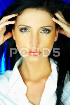 Blue one Stock Photos