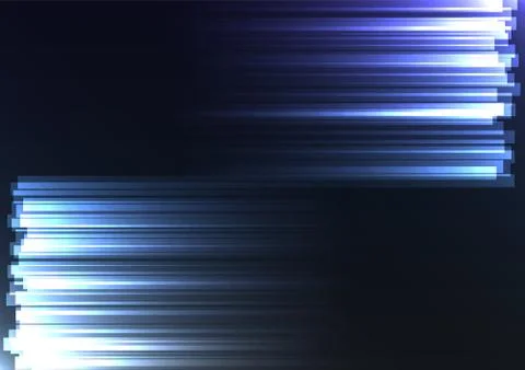 Blue opposite side abstract bar line background Stock Illustration