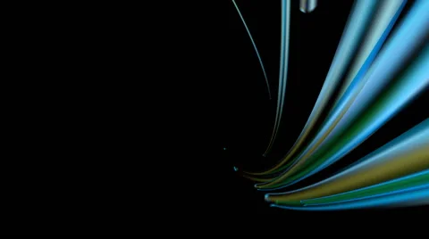 Blue optical fiber Stock Footage 55365059