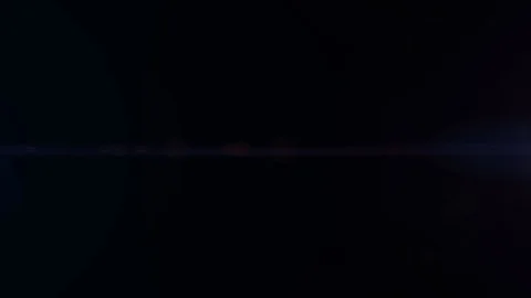 Blue optical flare animation with black background Stock Footage 122148329