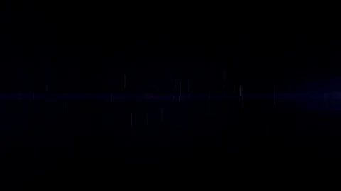 Blue optical flare animation transition with black Stock Footage 122148330
