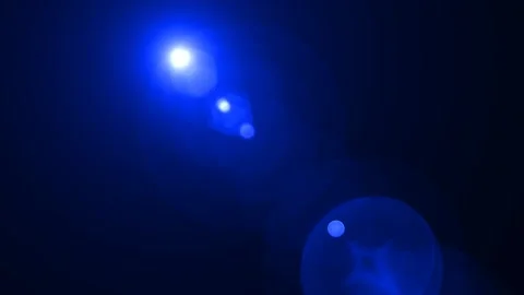 Blue optical lens  Video stock 296321288