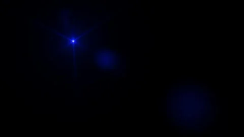 Blue optical lens  Video stock 296321325
