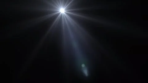 Blue optical light space lens Video stock 296324409