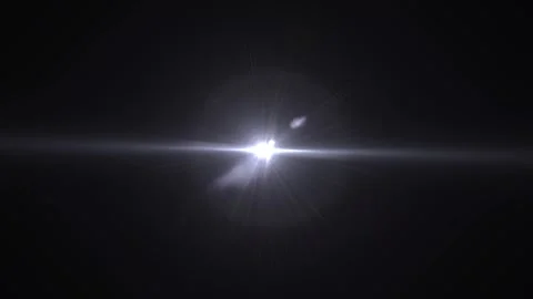 Blue optical light space lens Video stock 296324462