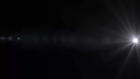 Blue optical light space lens Video stock 296324480