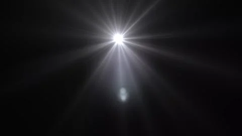 Blue optical light space lens Video stock 296324484