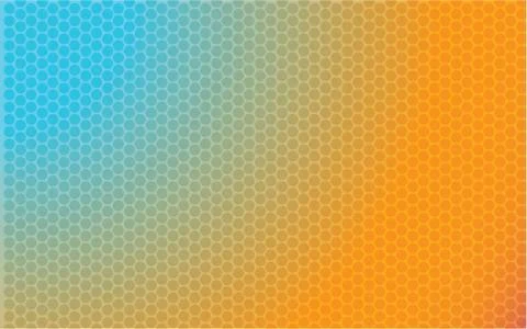 Blue-orange gradient abstract background with dots. Dotted vector background  Stock-Illustration