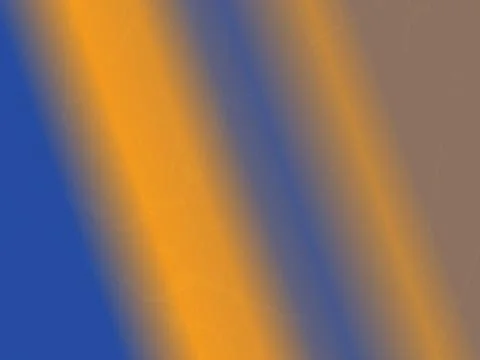 Blue to orange gradient with diagonal shadow effect Stock Illustration
