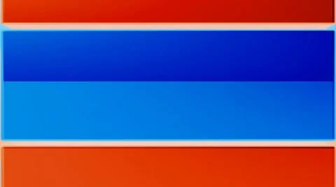 Blue &amp; Orange Lines Moving Down Video stock 63879531