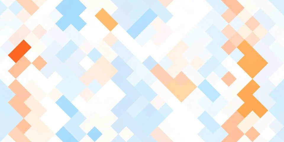 Blue orange modern multicolor pattern. Amazing school design. Awesome educa.. Stock Illustration