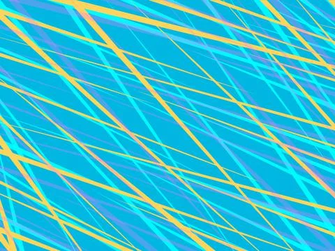 Blue orange scratch background, pop art abstract. The stripes are colored Stock Illustration