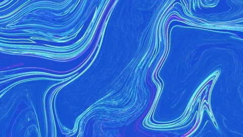 Blue Organic Animated Background Stock Footage 114243793