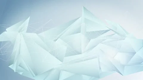 Blue Origami Background 動画素材 11528181