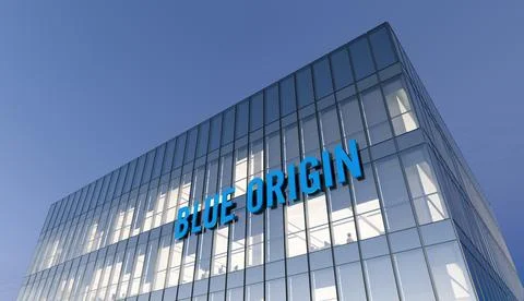 Blue Origin 스톡 일러스트