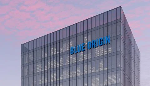 Blue Origin Ilustración de archivo
