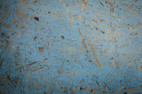 Blue osb oriented strand board Stock Photos