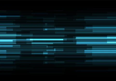 Blue overlap pixel speed abstract background Stock Illustration