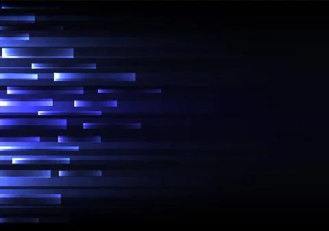 Blue overlap pixel speed abstract background Stock Illustration