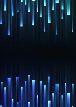 Blue overlap pixel speed abstract background Stock Illustration