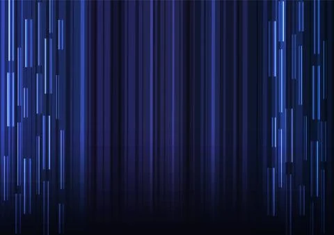 Blue overlap pixel speed abstract background Stock Illustration