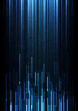 Blue overlap pixel speed abstract background Stock Illustration