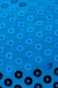 Blue paillette background Stock Photos