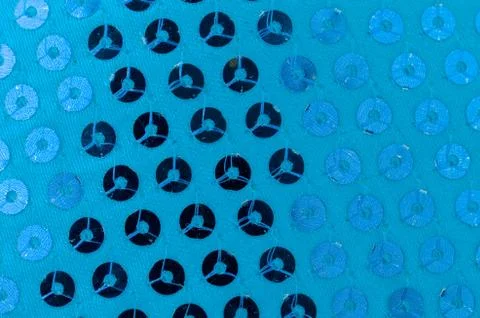 Blue paillette background Stock Photos