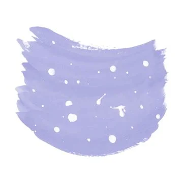 Blue paint abstract spot Stock Illustration
