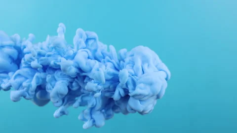 Blue Paint On A Blue Background Stock Footage 170458207
