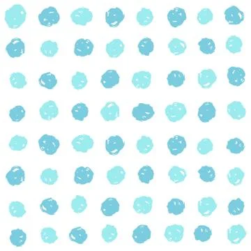 Blue paint dots background. Stock Illustration