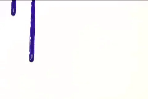 Blue Paint Drip 2 Video stock 527060