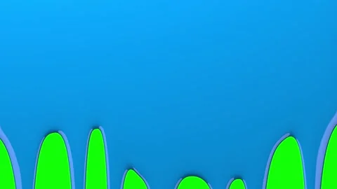 Blue paint drips Stock Footage 194149342