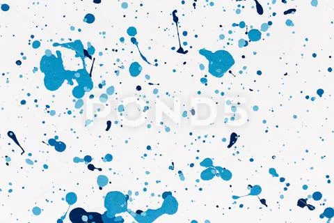 Blue paint drops texture background blue color: Royalty Free #216555898