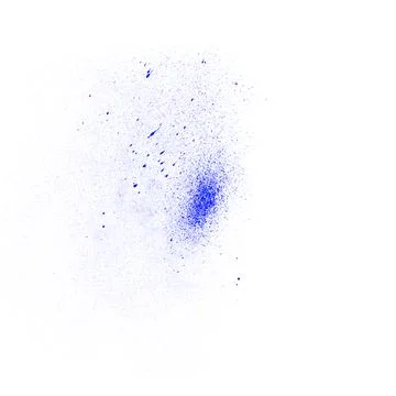 Blue paint explode brush background Stock Photos