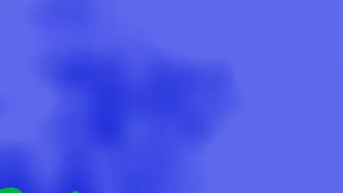 Blue paint liquid green screen transition animation Stock Footage 325826059