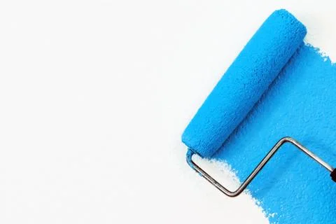 Blue paint Stock Photos