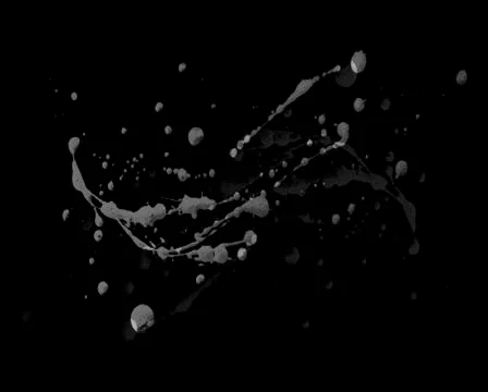 Blue paint splash texture Stock Photos