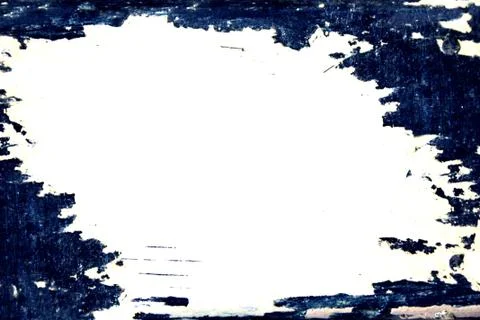 The blue paint on a white background Stock Illustration