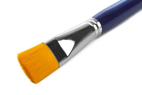 Blue paintbrush Stock Photos