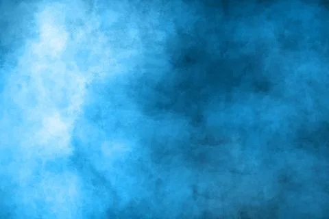 Blue painted background with bright abstract texture and soft marbled pattern 库存插图