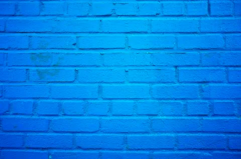 Blue painted wall background Stock Photos