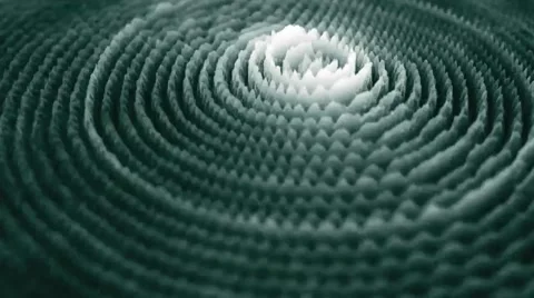 Blue Pal Wave Visual loop Stock-Footage 40612595