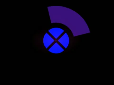 Blue Pannel Vidéo 22156712